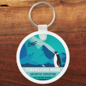 Porte-clés Expédition Antarctique Starkweather-Moore (Recto)