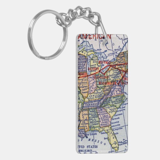 PORTE-CLÉS EXPÉDITION D'AMERICAN EXPRESS (Devant gauche)