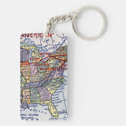 PORTE-CLÉS EXPÉDITION D'AMERICAN EXPRESS (Dos)