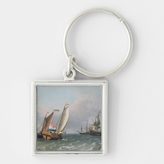 Porte-clés Expédition néerlandaise en mer variable (Devant)