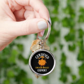 Porte-clés Expert certifié en nugget de poulet (main)