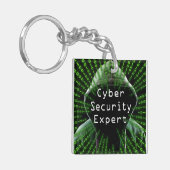 Porte-clés Expert en cybersécurité (Devant gauche)
