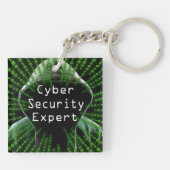 Porte-clés Expert en cybersécurité (Dos)