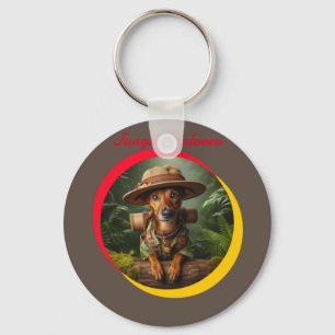 Porte-clés Explorateur de la jungle