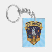 Porte-clés Explorateur de l'espace mignon (Devant gauche)