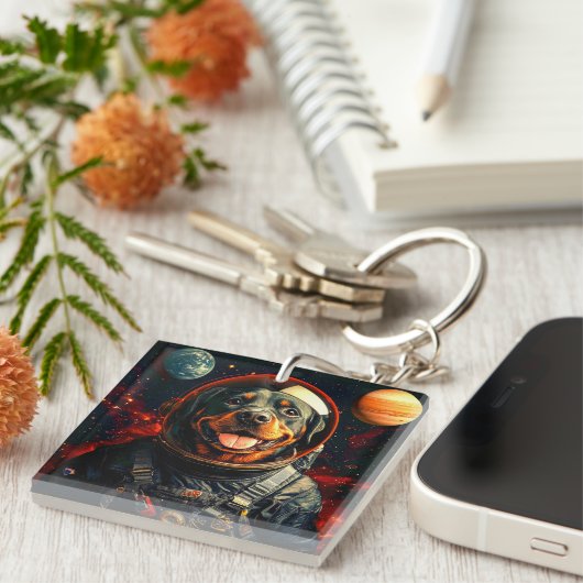 Porte-clés Explore Rottweiler (Devant Droit)