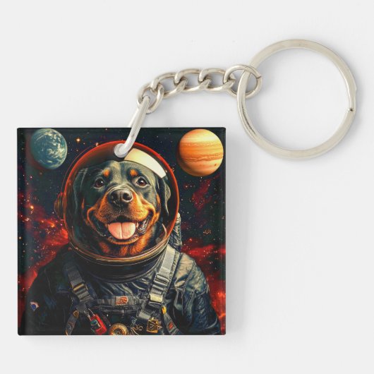 Porte-clés Explore Rottweiler (Dos)