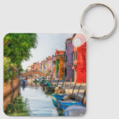 Porte-clés Explore the Vibrant Charm of Burano (Dos)