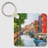 Porte-clés Explorer le charme vibrant de Burano (Recto)