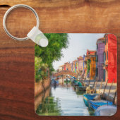 Porte-clés Explorer le charme vibrant de Burano (Recto)