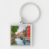 Porte-clés Explorez le charme vibrant de Burano (Devant)