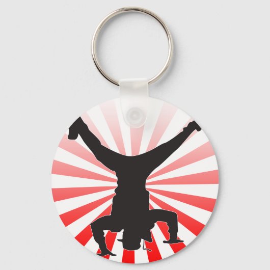 Porte-clés explosion dansante cassante (Recto)