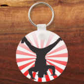 Porte-clés explosion dansante cassante (Recto)