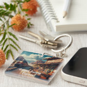 Porte-clés Express de canyon de cuivre (Devant Droit)