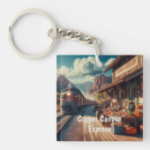 Porte-clés Express de canyon de cuivre (Devant)