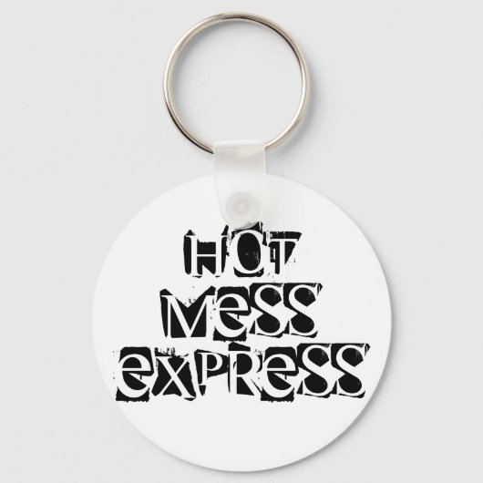 Porte-clés Express Hot Mess (Recto)
