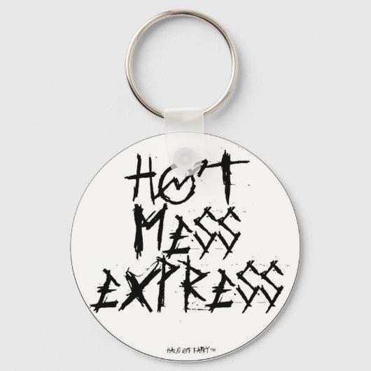 Porte-clés Express Hot Mess (Recto)