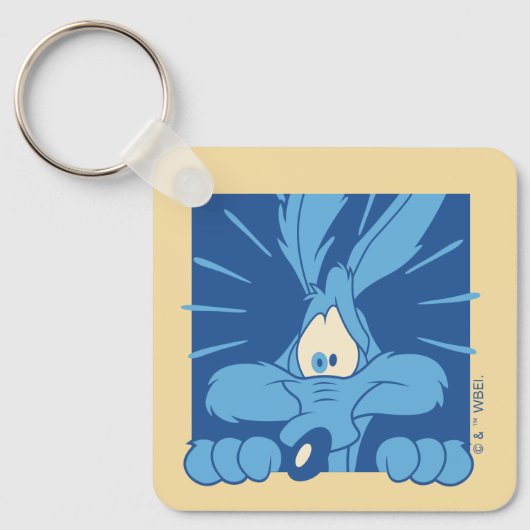 Porte-clés Expression de choc de BÉBÉE COYOTE™ (Recto)