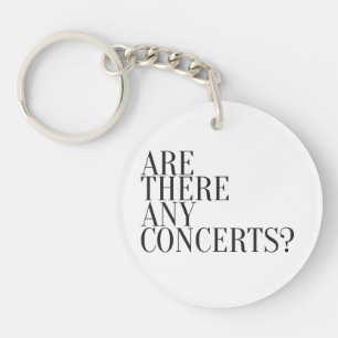 Porte-clés Expression Design - Y a-t-il des concerts ?