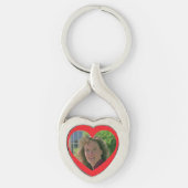 Porte-clés Expression of love -- photo Heart-shaped (Devant)