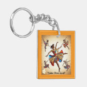 Porte-clés "Expression rythmique de l'âme" (Devant gauche)