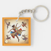 Porte-clés "Expression rythmique de l'âme" (Dos)