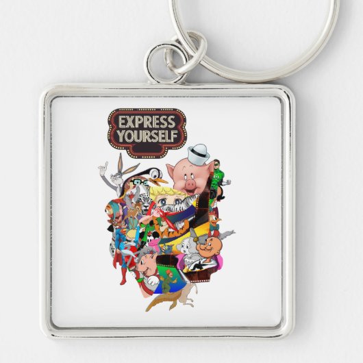 Porte-clés Exprimez-Vous Art Pop Vintage (Devant)