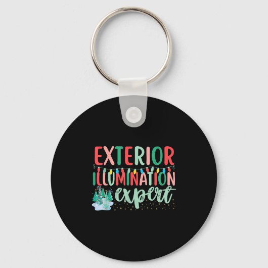 Porte-clés Exterior Illumination Expert Funny Christmas Light (Recto)