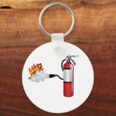 Porte-clés Extincteur de feu mettant hors service le Porte -  (Recto)