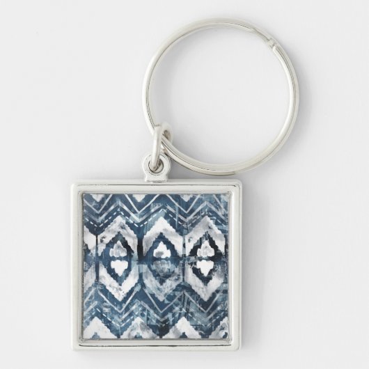 Porte-clés Extraction d'Indigo - Géométrique (Devant)