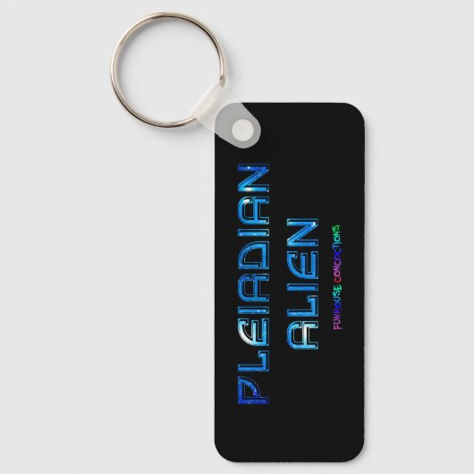 Porte-clés extraterrestre pléiadien (Recto)