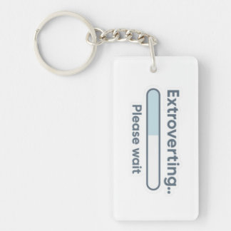 Porte-clés Extroversion en cours... Veuillez patienter drôle
