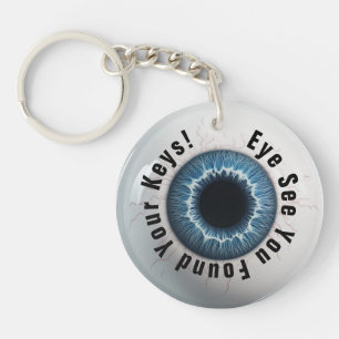 Porte-clés 👁️ Eye personnalisable voir vos clés