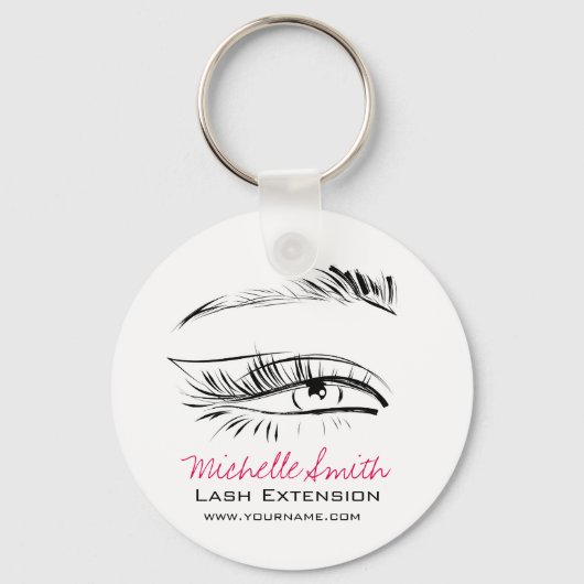 Porte-clés Eye Sketch Mascara Lash Extension (Recto)