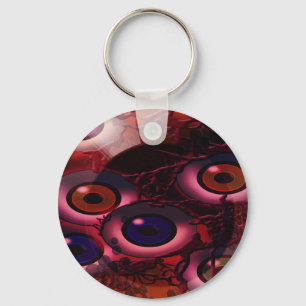 Porte-clés eyeballz de flottement