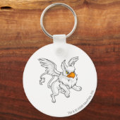 Porte-clés Eyrie White (Recto)