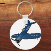 PORTE-CLÉS F4U4 CORSAIR EN PLONGÉE (Recto)