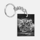 Porte-clés F-14 Carré Tomcat (double face) Porte - clé acryli (Devant gauche)