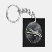 Porte-clés F-16 Faucon combattant (Devant gauche)