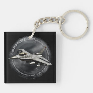 Porte-clés F-16 Faucon combattant