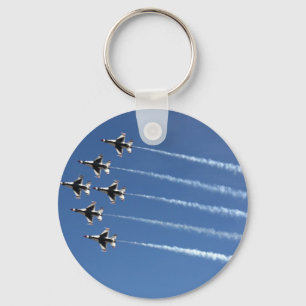 Porte-clés F-16 Formation de Delta Thunderbirds