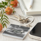 Porte-clés F-22 Carré RAPTOR (double face) Porte - clé (Devant Droit)