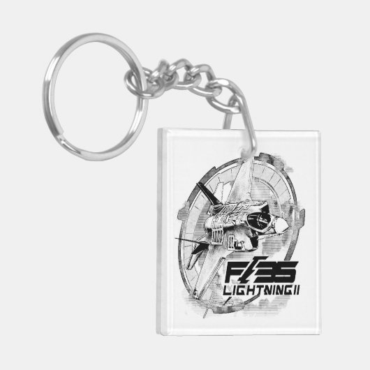 Porte-clés F-35 Éclair II (Devant gauche)