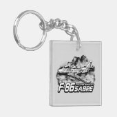 Porte-clés F-86 Sabre (Devant gauche)