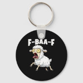 Porte-clés F-baa-f Meme – Funny Screaming Meme Graphic  (Recto)