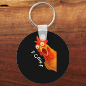 Porte-clés F-Caw-F Chicken Essential Minimal Clean (Recto)