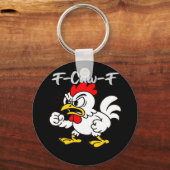 Porte-clés F-Caw-F Classique Créatif Décontracté (Recto)