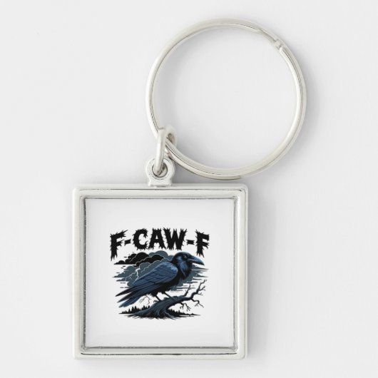 Porte-clés F-Caw-F Classique Créatif Décontracté (Devant)