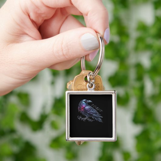 Porte-clés F-Caw-F Crow Classic Retro Style (main)