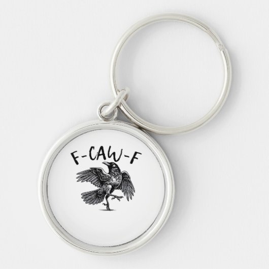 Porte-clés F Caw F Essentiel Classique Esthétique (Devant)